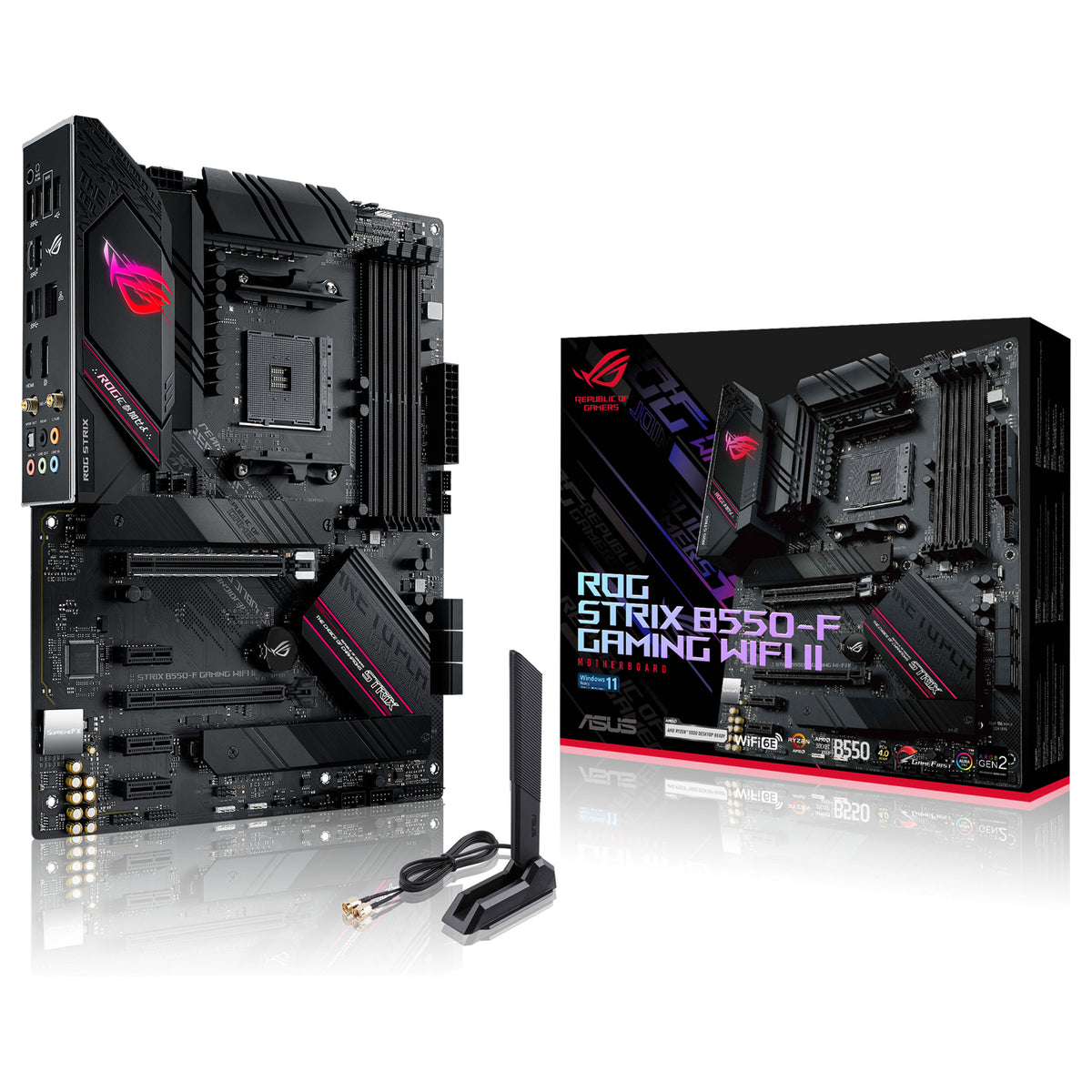AM4 ASUS ROG STRIX B550-F GAMING (WI-FI) II - ASUS