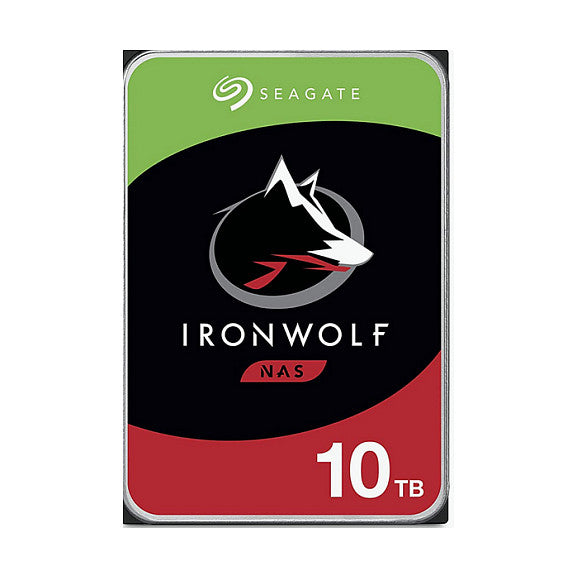 10TB Seagate IronWolf ST10000VN000 7200RPM 256MB NAS - Seagate
