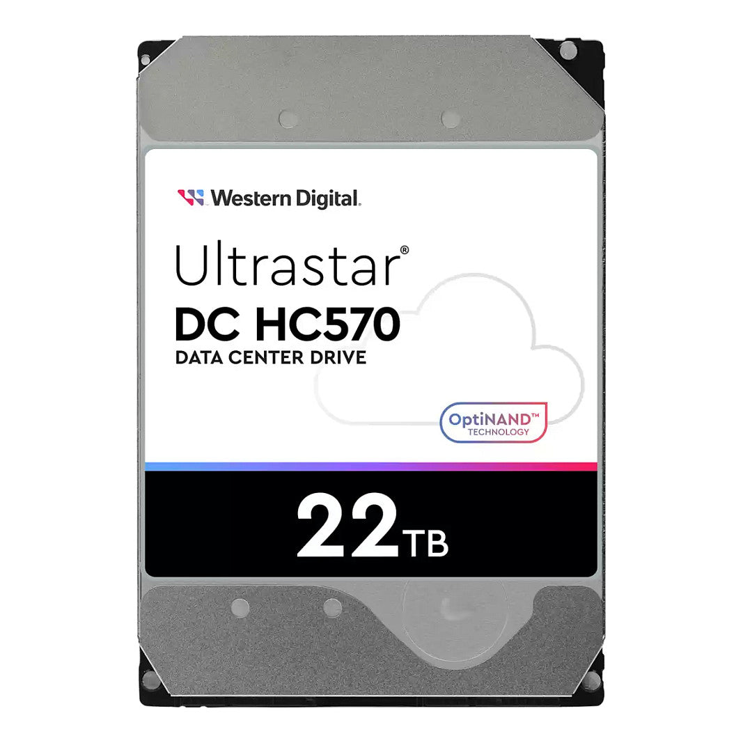 22TB WD ULTRASTAR DH HC570 7200RPM 512MB Ent. - Western Digital