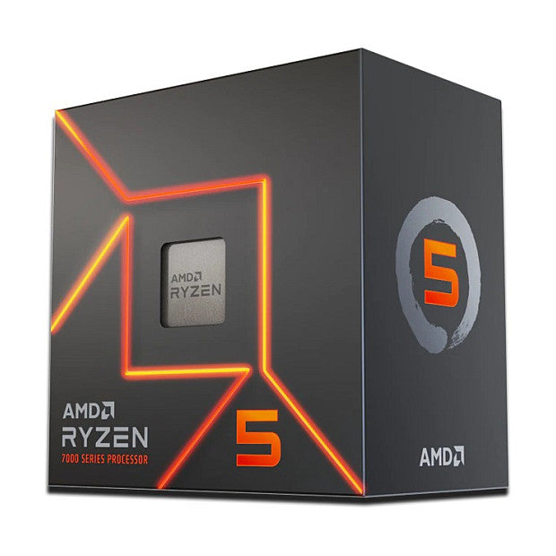 AMD AM5 Ryzen 5 7600 Box 4,0GHz MaxBoost 5,2GHz 6xCore 12xThreads 38MB 65W Wraith Stealth Cooler - AMD