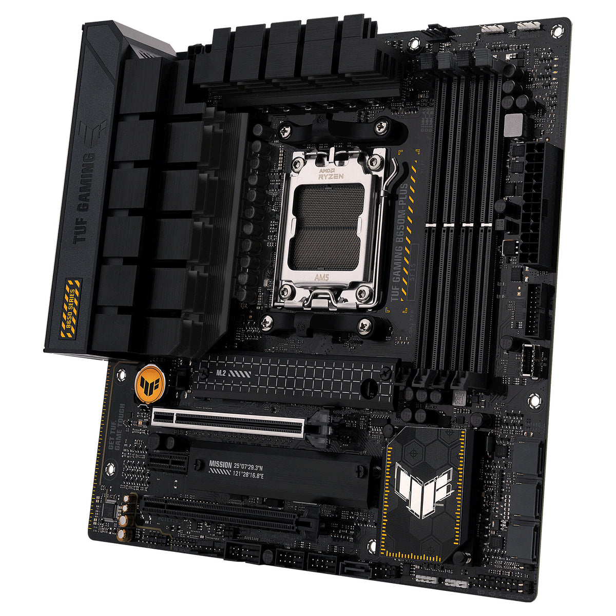 MB ASUS TUF GAMING B650M-PLUS (AMD.AM5.DDR5.mATX) - ASUS