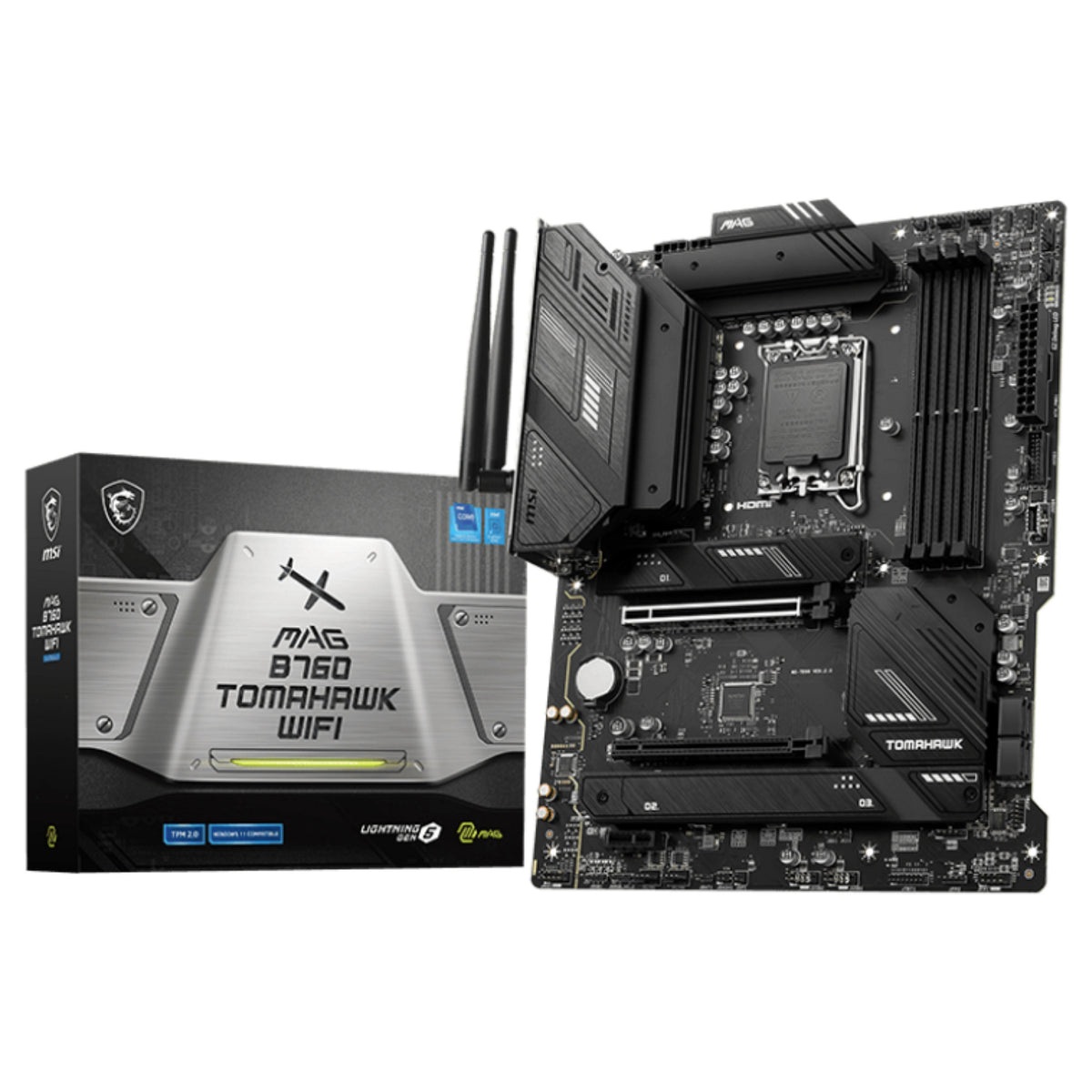 MSI MAG B760 TOMAHAWK WIFI (1700) (D) - MSI