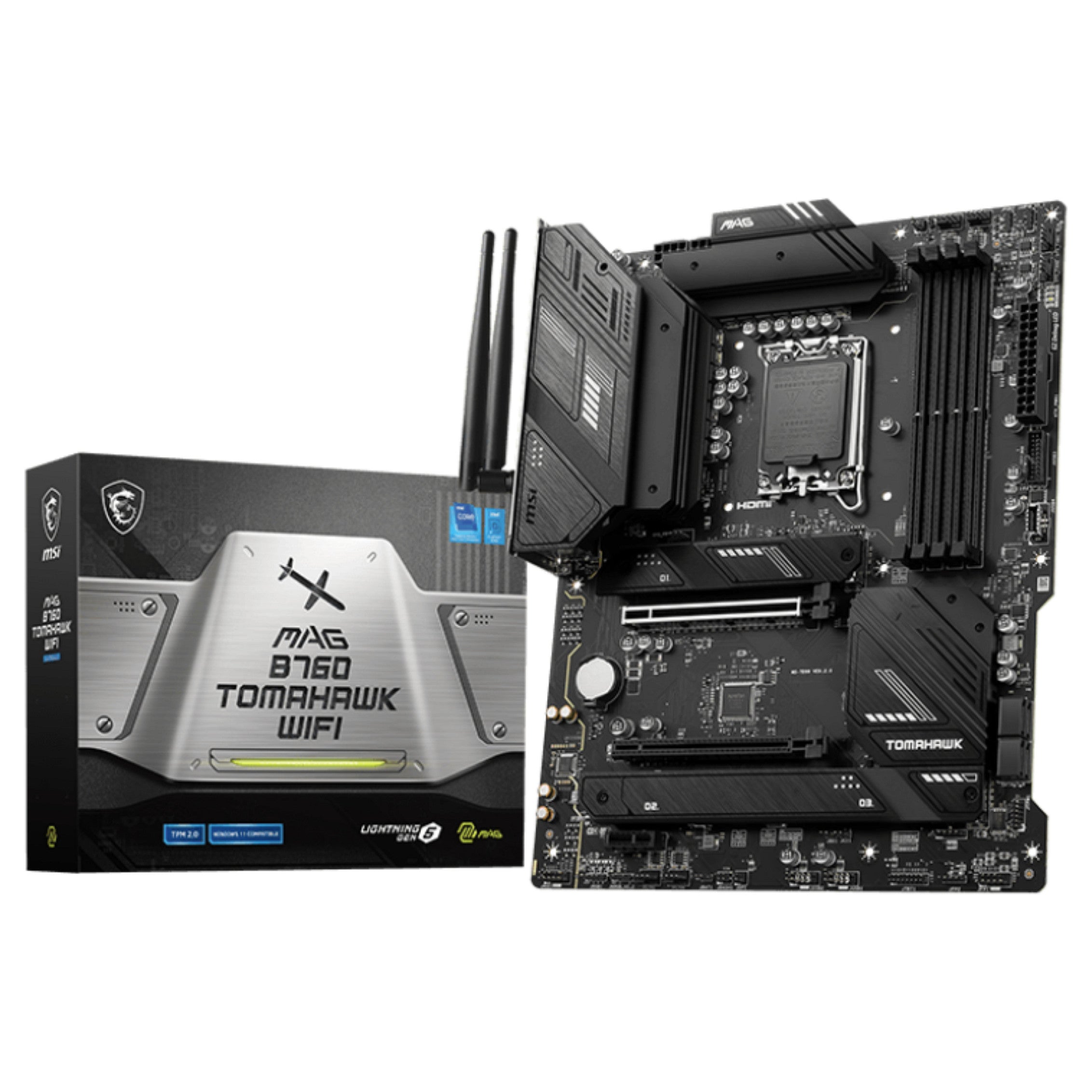 MSI MAG B760 TOMAHAWK WIFI (1700) (D) - MSI
