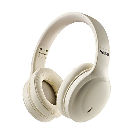 Auscultadores NGS AURICULAR INAL.BT CAN.RUID ARTICAGLACIER BEIGE