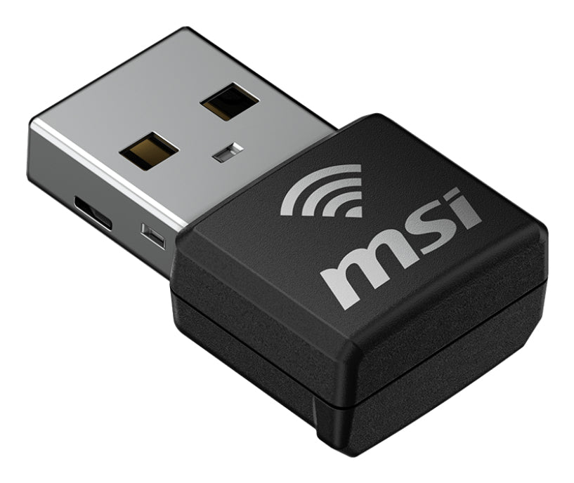 Adaptador de Rede MSI GUAX18N AX1800 WiFi6 USB Nano Adaptador - imagem 8