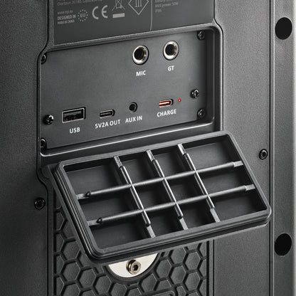 Coluna NGS Wildbash 300W Bateria recargable IPX6 - imagem 10