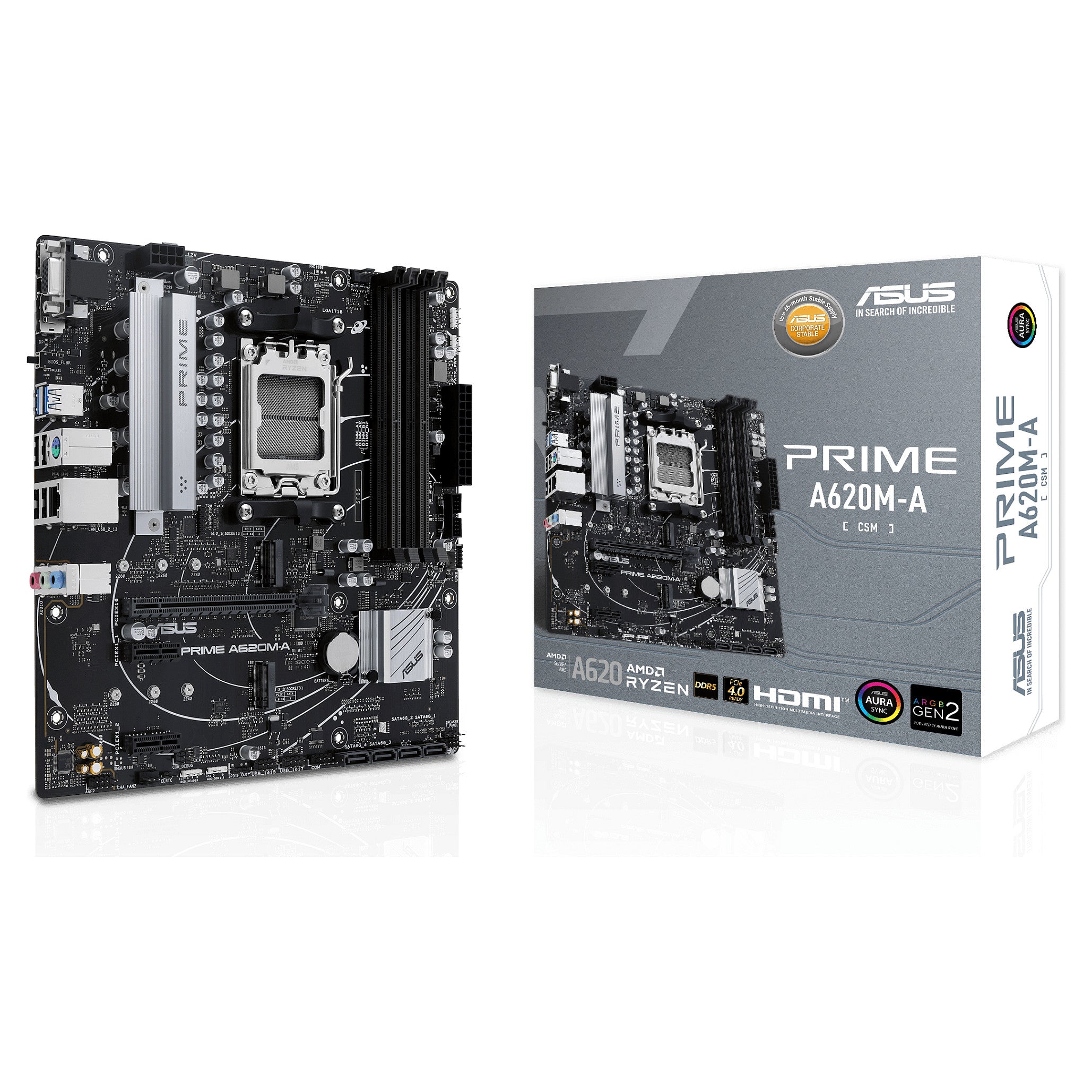 Motherboard ASUS PRIME A620M-A-CSM - ASUS
