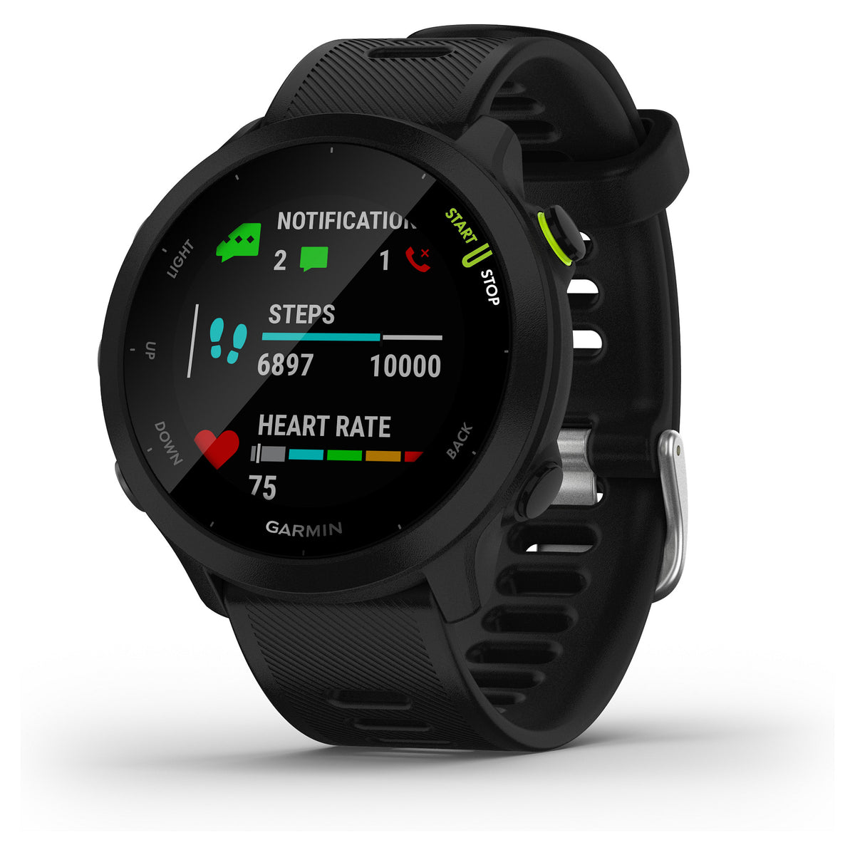 Smartwatch Garmin Forerunner 55 Preto - Garmin