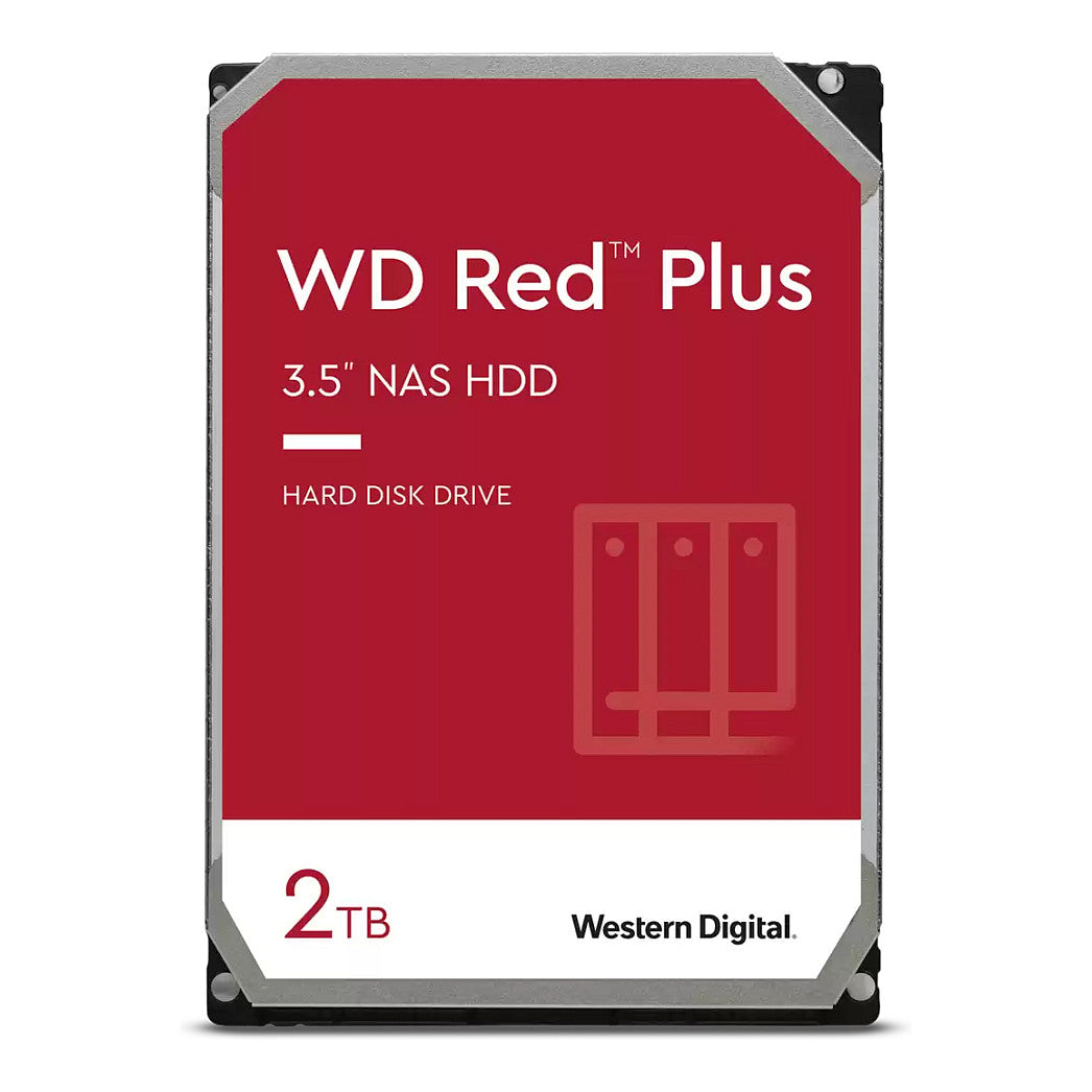 2TB WD20EFPX Red Plus NAS 5400RPM - Western Digital