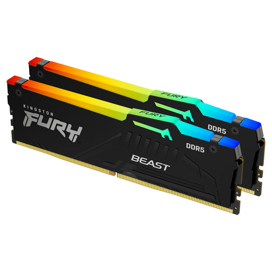 6000 64GB Kingston FURY Beast RGB KIT (2x 32GB) - Kingston