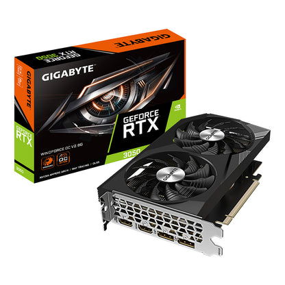 RTX 3050 8GB Gigabyte Windforce OC V2 GDDR6 - Gigabyte