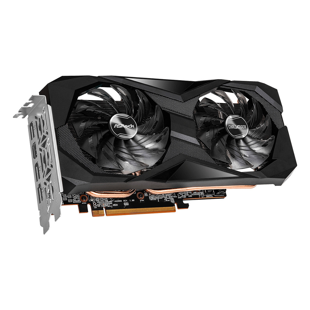 RX 7600 8GB ASRock Radeon Challenger OC GDDR6 - ASRock