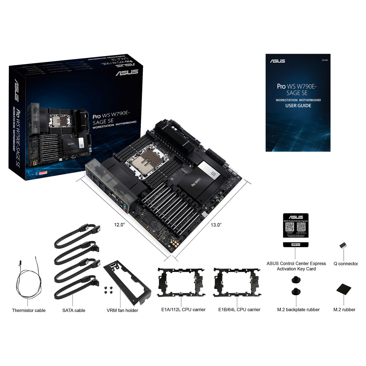 Asus LGA4677 Pro WS W790E-Sage SE - ASUS