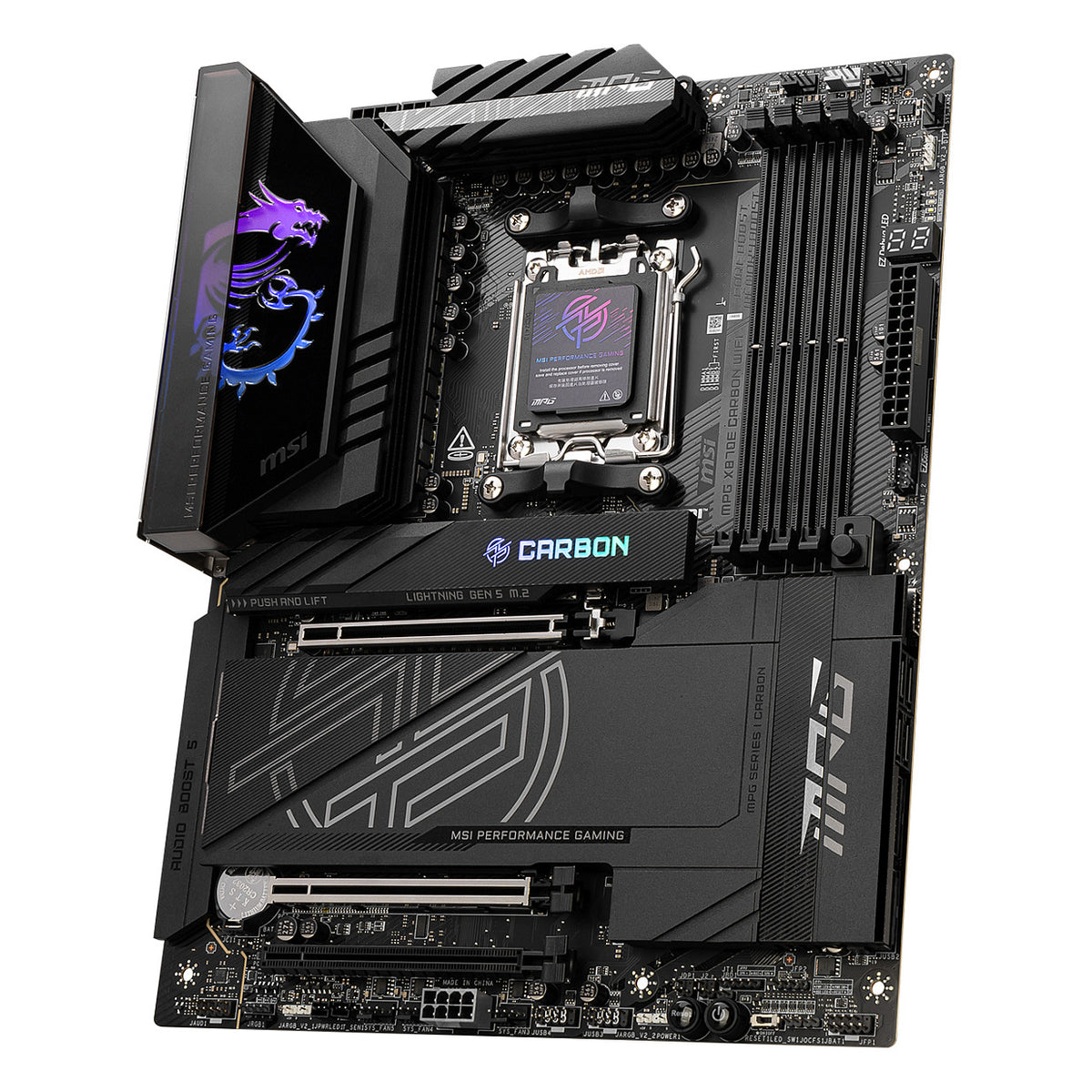 AM5 MSI MPG X870E CARBON WIFI ATX - MSI