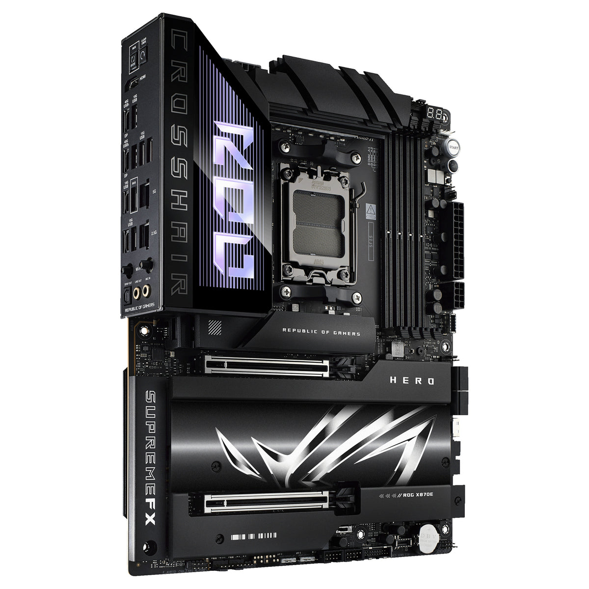 AM5 ASUS ROG CROSSHAIR X870E HERO ATX - ASUS