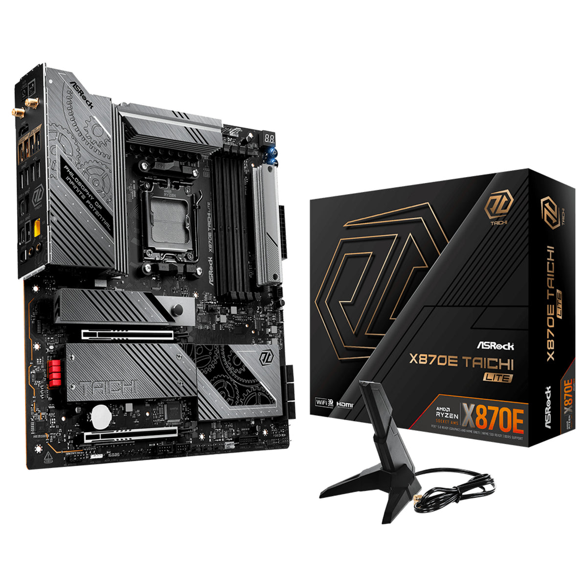 ASROCK X870E Taichi Lite (AM5) (D) - ASRock