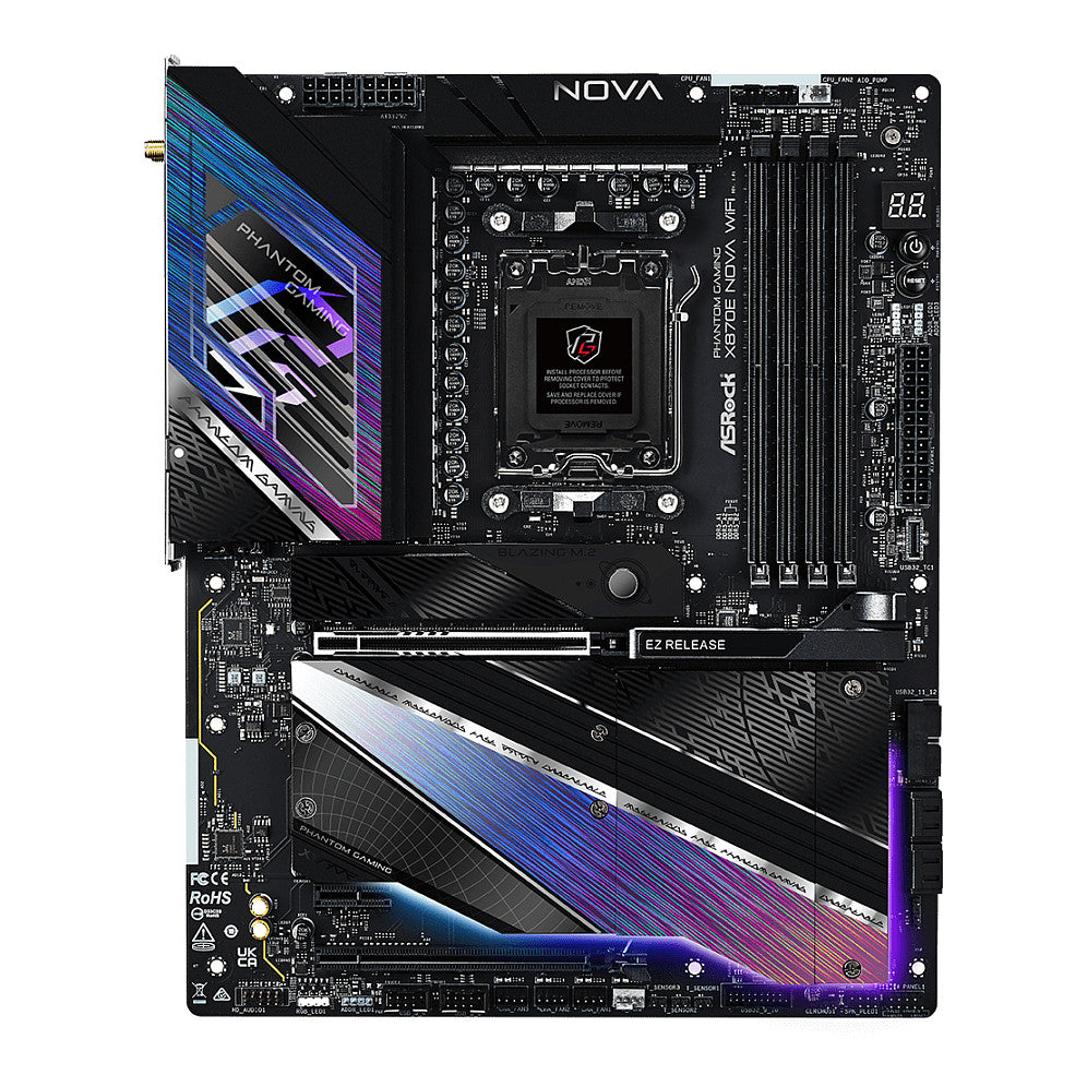 ASROCK X870E Nova WiFi (AM5) (D) - ASRock