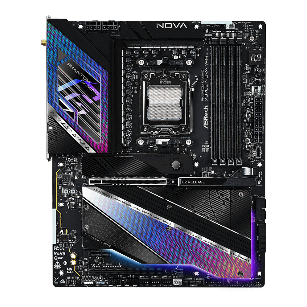 ASROCK X870E Nova WiFi (AM5) (D) - ASRock