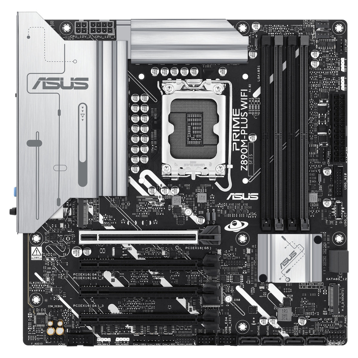 1851 ASUS PRIME Z890M-Plus Wifi DDR5 - ASUS