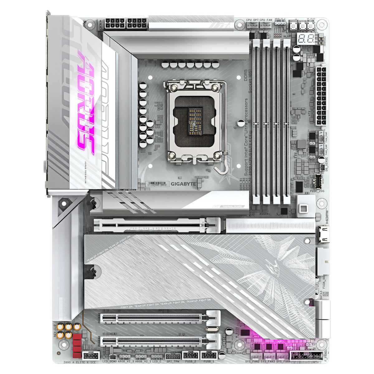 GIGA Z890 AORUS ELITE X ICE S1851/DDR5/ATX - Gigabyte