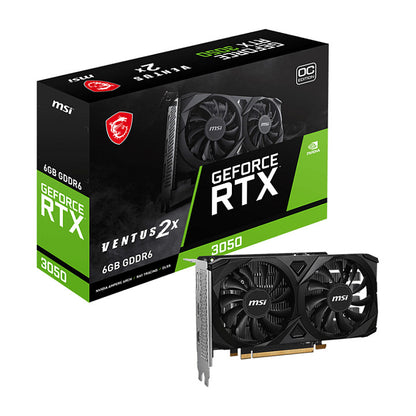 RTX 3050 6GB MSI VENTUS 2E E OC GDDR6 - MSI