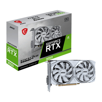 RTX 3050 8GB MSI Ventus 2X XS White OC GDDR6 - MSI