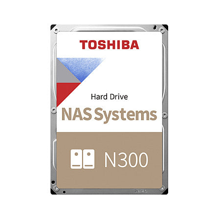 Disco Rígido Toshiba 8 TB N300 HDWG480EZSTA 7200RPM 512 MB retail - Toshiba