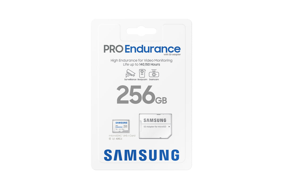 Cartão de Memória Samsung MicroSDHC Pro Endurance 256GB Clase 10 c/a - imagem 12