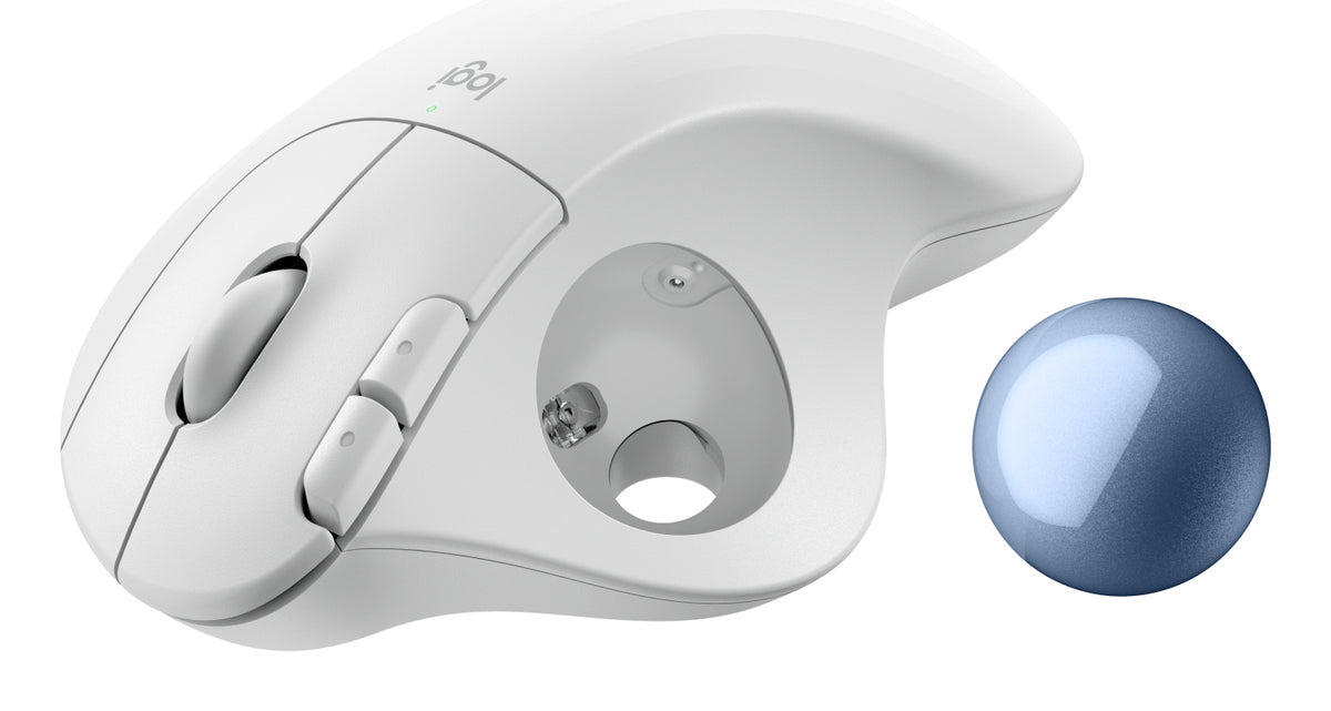 Rato Logitech ERGO M575S / 910-007030 azul, branco - imagem 5