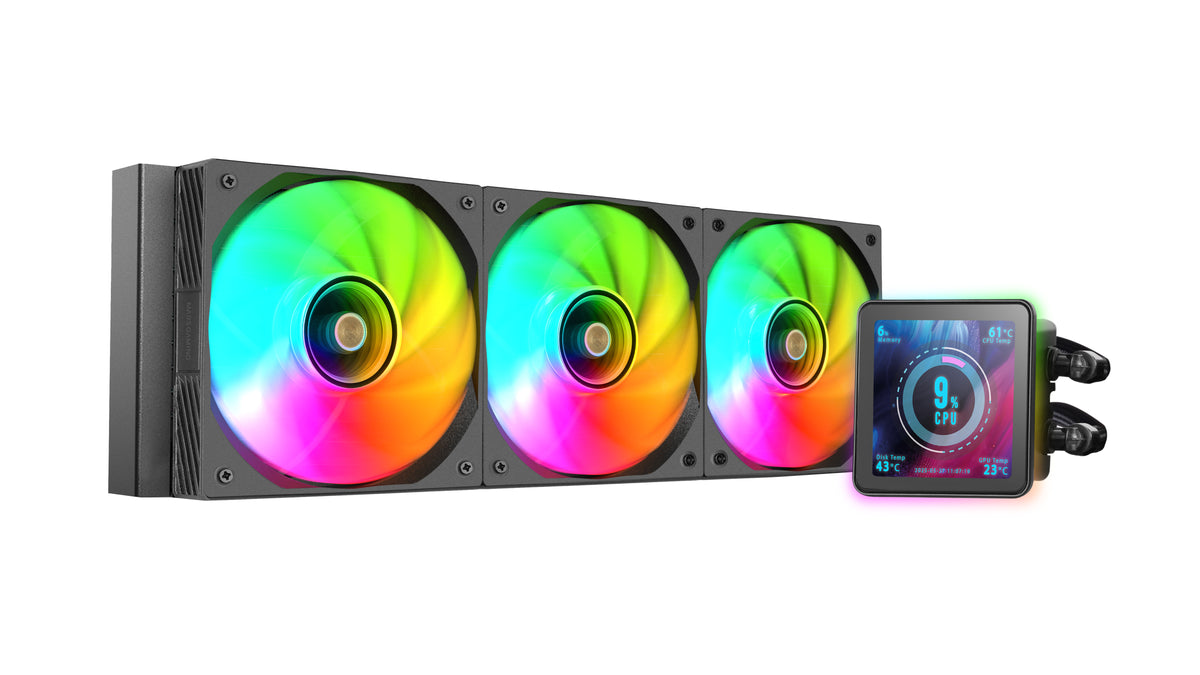 Mars Gaming ML-VISIONPRO360/ Sistema de Arrefecimento Líquido Preto