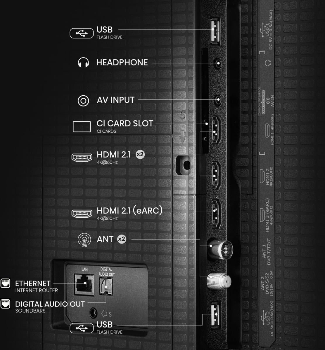 Televisão Hisense 75A7Q TV 75" UHD QLED SMART TV HDR10+ - imagem 12