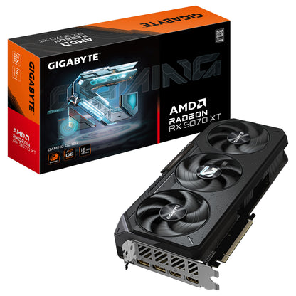RX 9070 XT 16GB Gigabyte Radeon Gaming OC GDDR6 3Fan - Gigabyte