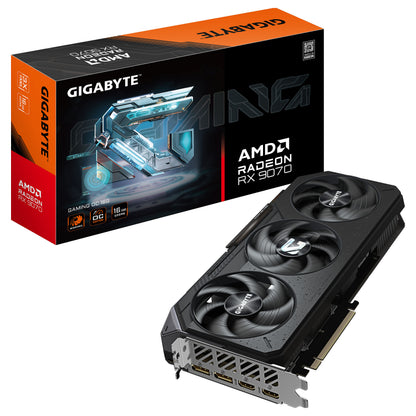 RX 9070 16GB Gigabyte Radeon Gaming OC GDDR6 3Fan - Gigabyte