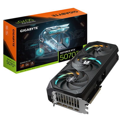 RTX 5070 Ti 16GB Gigabyte Gaming OC GDDR7 3 Fan - Gigabyte