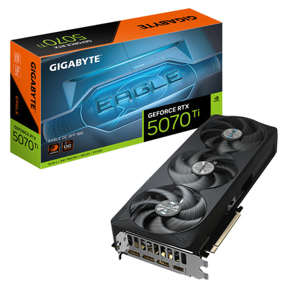 RTX 5070 Ti 16GB Gigabyte Eagle OC SFF GDDR7 3 Fan - Gigabyte