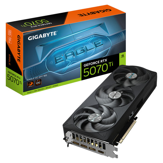 RTX 5070 Ti 16GB Gigabyte Eagle OC SFF GDDR7 3 Fan - Gigabyte