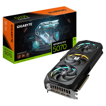 RTX 5070 12GB Gigabyte Gaming OC GDDR7 3 Fan - Gigabyte