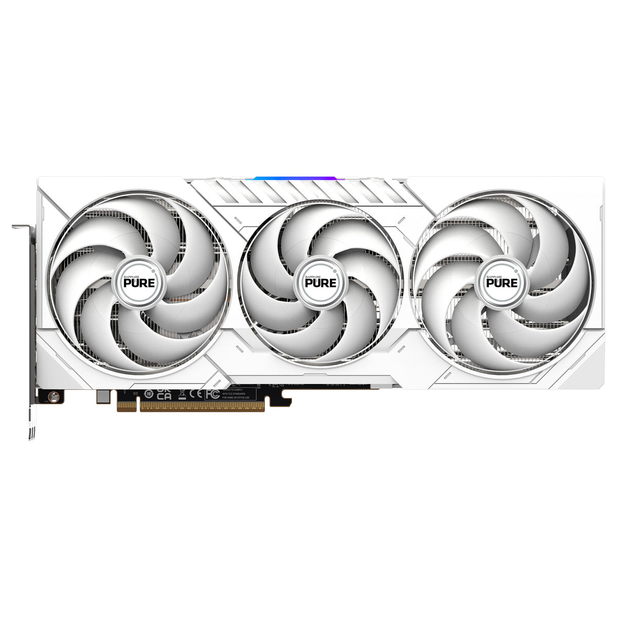 RX 9070 XT 16GB Sapphire Pure Radeon OC GDDR6 3 Fan white - Sapphire
