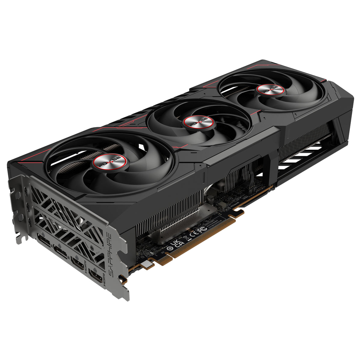 RX 9070 XT 16GB Sapphire Pulse Radeon GDDR6 3 Fan - Sapphire
