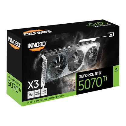 RTX 5070 Ti 16GB Inno3D X3 GDDR7 3Fan - Inno3D