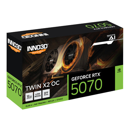 RTX 5070 12GB Inno3D Twin X2 OC GDDR7 - Inno3D