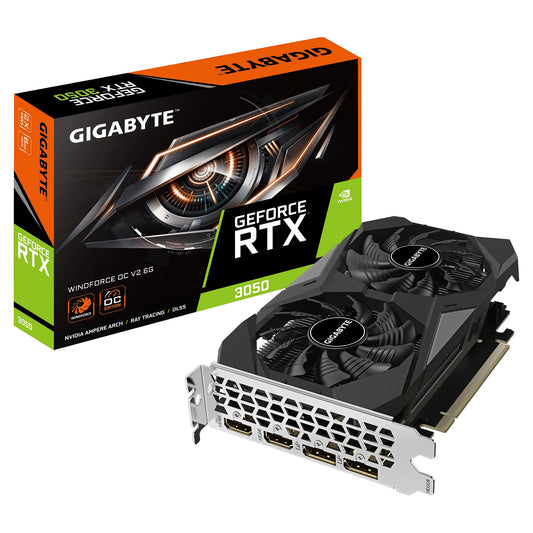 RTX 3050 6GB Gigabyte WINDFORCE OC V2 - Gigabyte