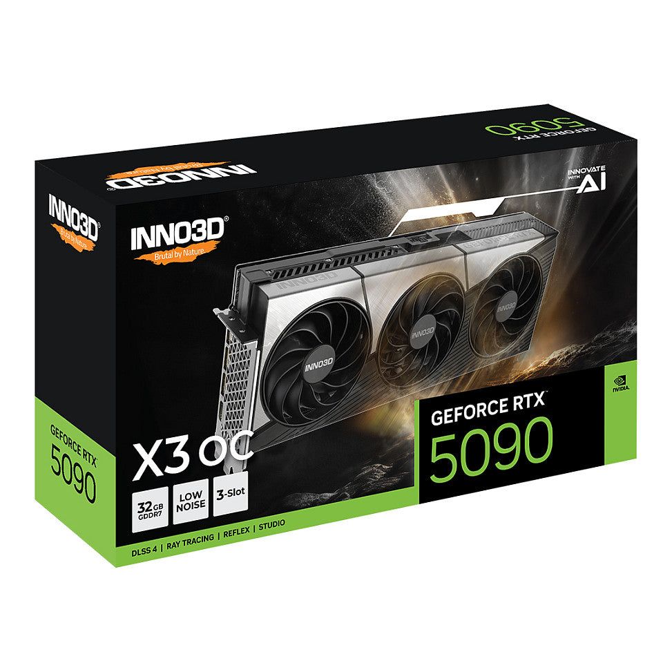 RTX 5090 32GB Inno 3D X3 OC GDDR7 3Fan - Inno3D