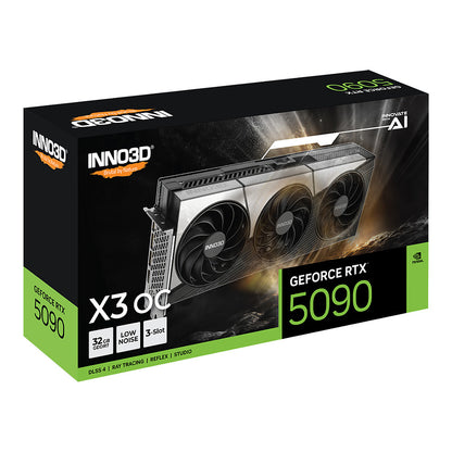 RTX 5090 32GB Inno 3D X3 OC GDDR7 3Fan - Inno3D