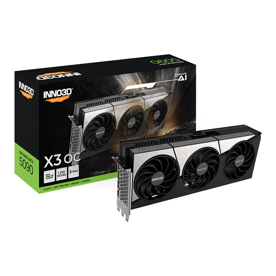 RTX 5090 32GB Inno 3D X3 OC GDDR7 3Fan - Inno3D