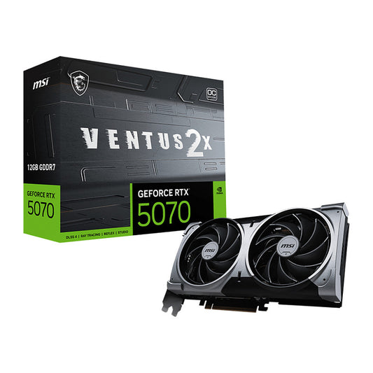 RTX 5070 12GB MSI Ventus 2X OC GDDR7 - MSI