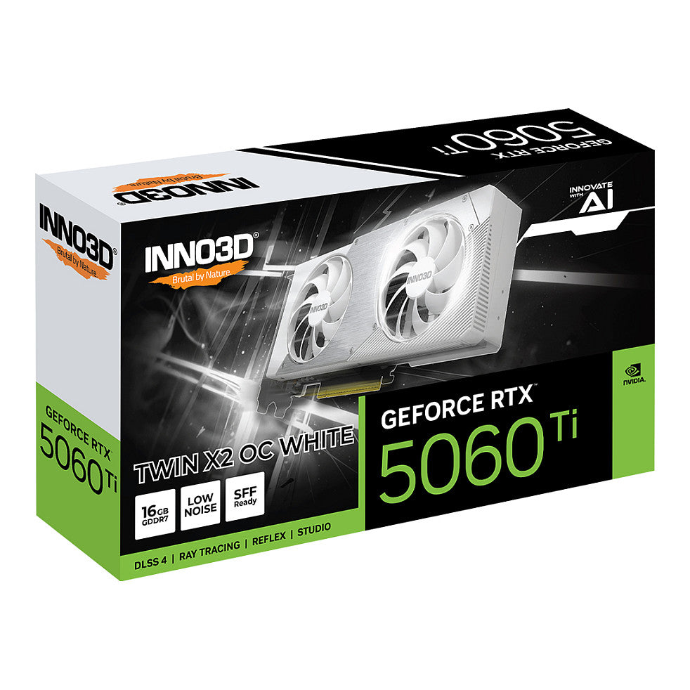 RTX 5060 Ti 16GB Inno3D Twin X2 OC GDDR7 white - Inno3D