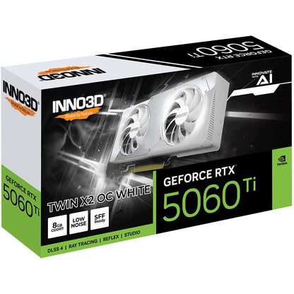 RTX 5060 Ti 8GB Inno3D Twin X2 OC GDDR7 white - Inno3D