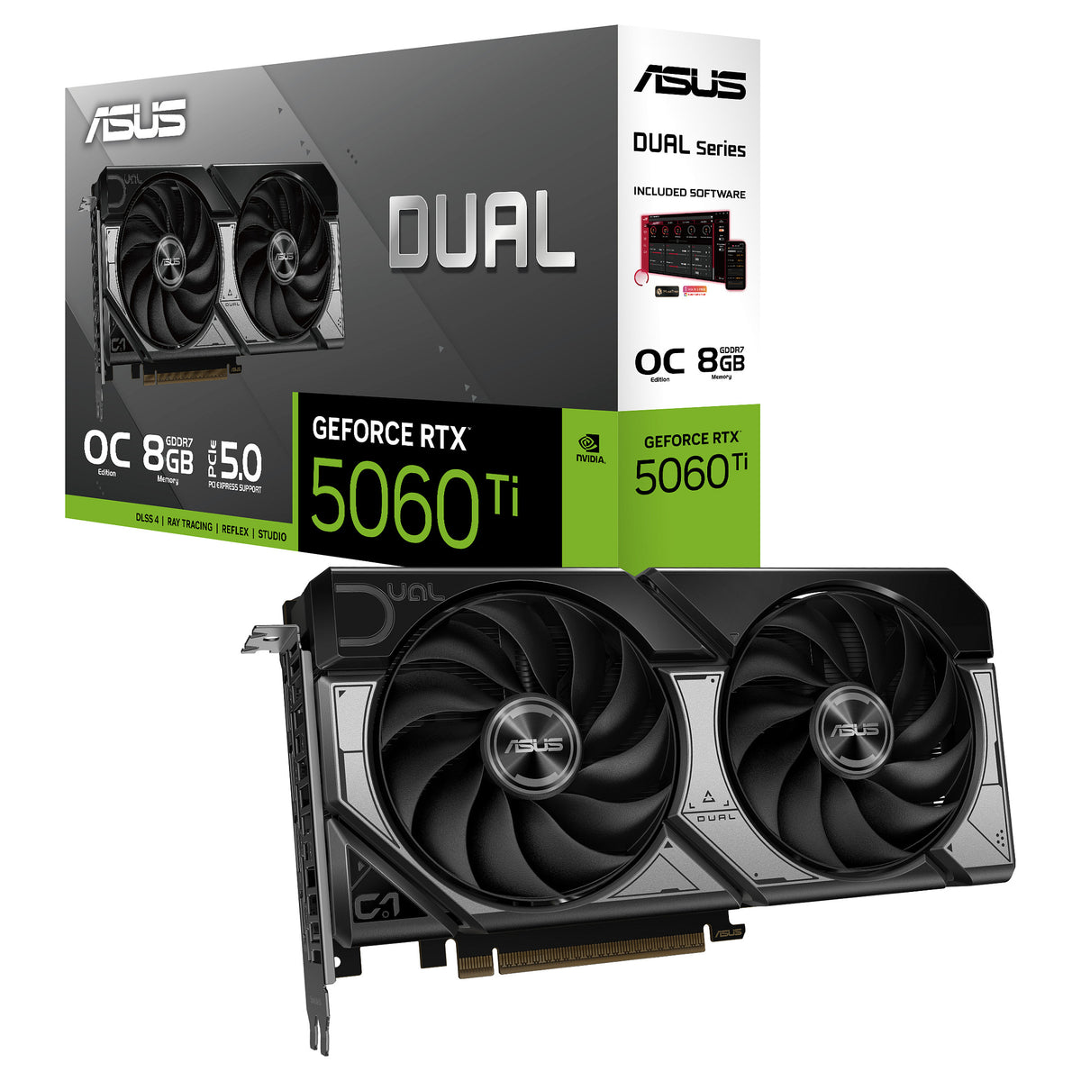 RTX 5060 Ti 8GB Asus Dual OC GDDR7 - ASUS