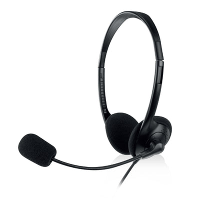 Auscultadores Ewent EW3568 Auricular USB+micrófono cable 2,1m
